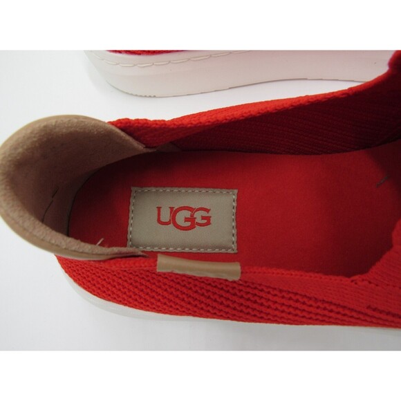 UGG Womens Red Casual Shoes Size 9 Alameda Sammy Slip-On Stretch Comfort VGUC - Picture 11 of 16